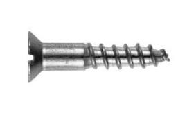 Messing Senkkopf-Schrauben 2,5x12  200Stück, Art. 5133