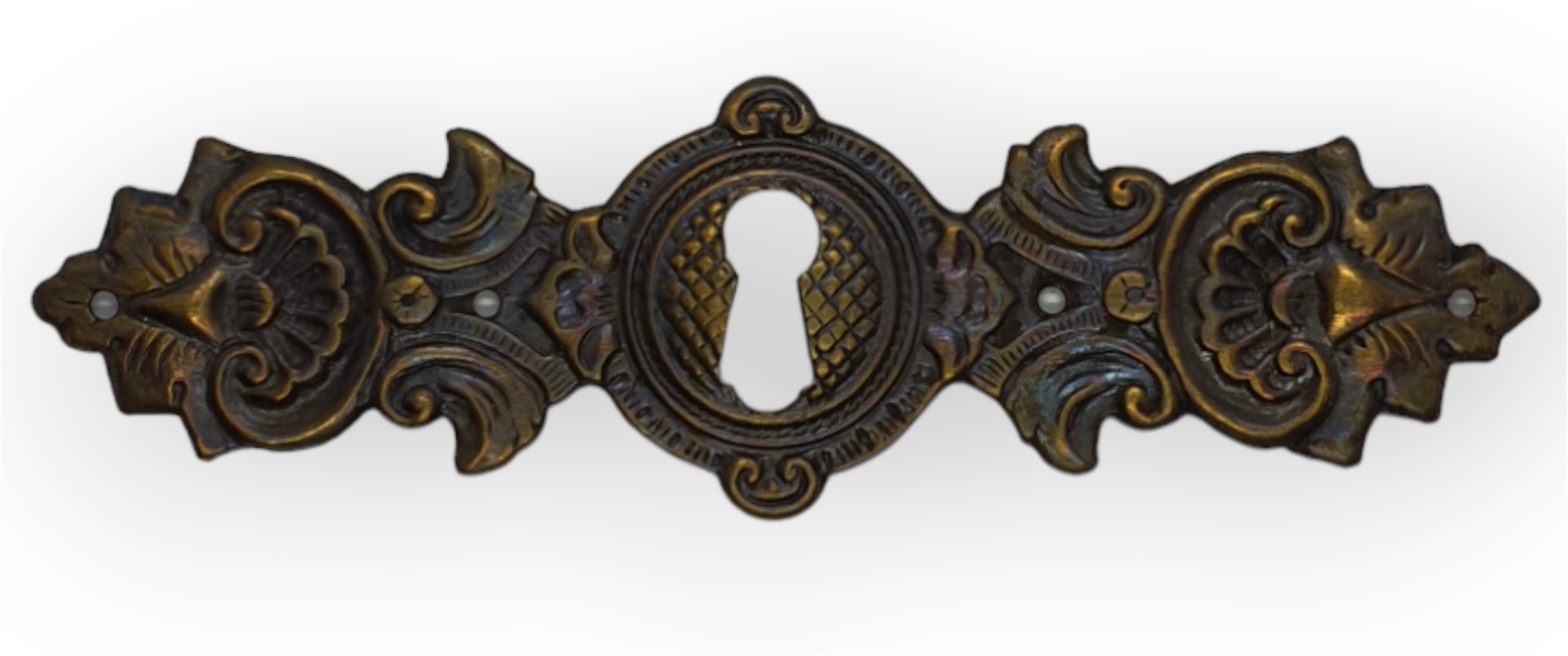 Beschlag Art. 1474 Messing ca. 118*35mm