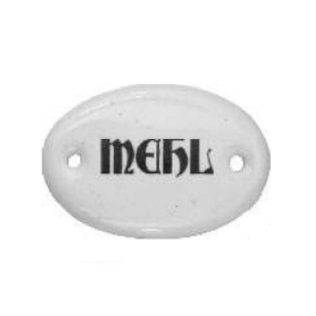 Porzellanschild Mehl, Art. 4545