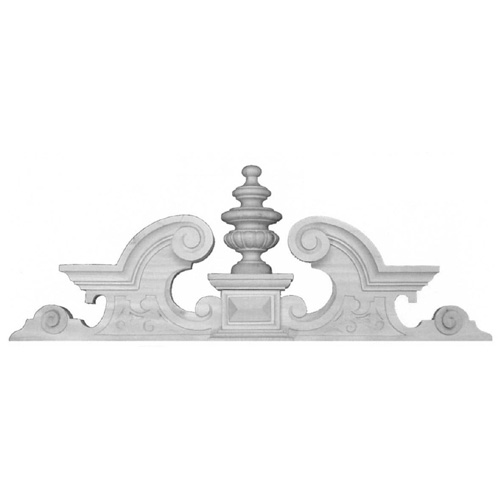 Aufsatz Art. 61045  Aufsatz aus Lindenholz. Maße: ca. 568*220 mm