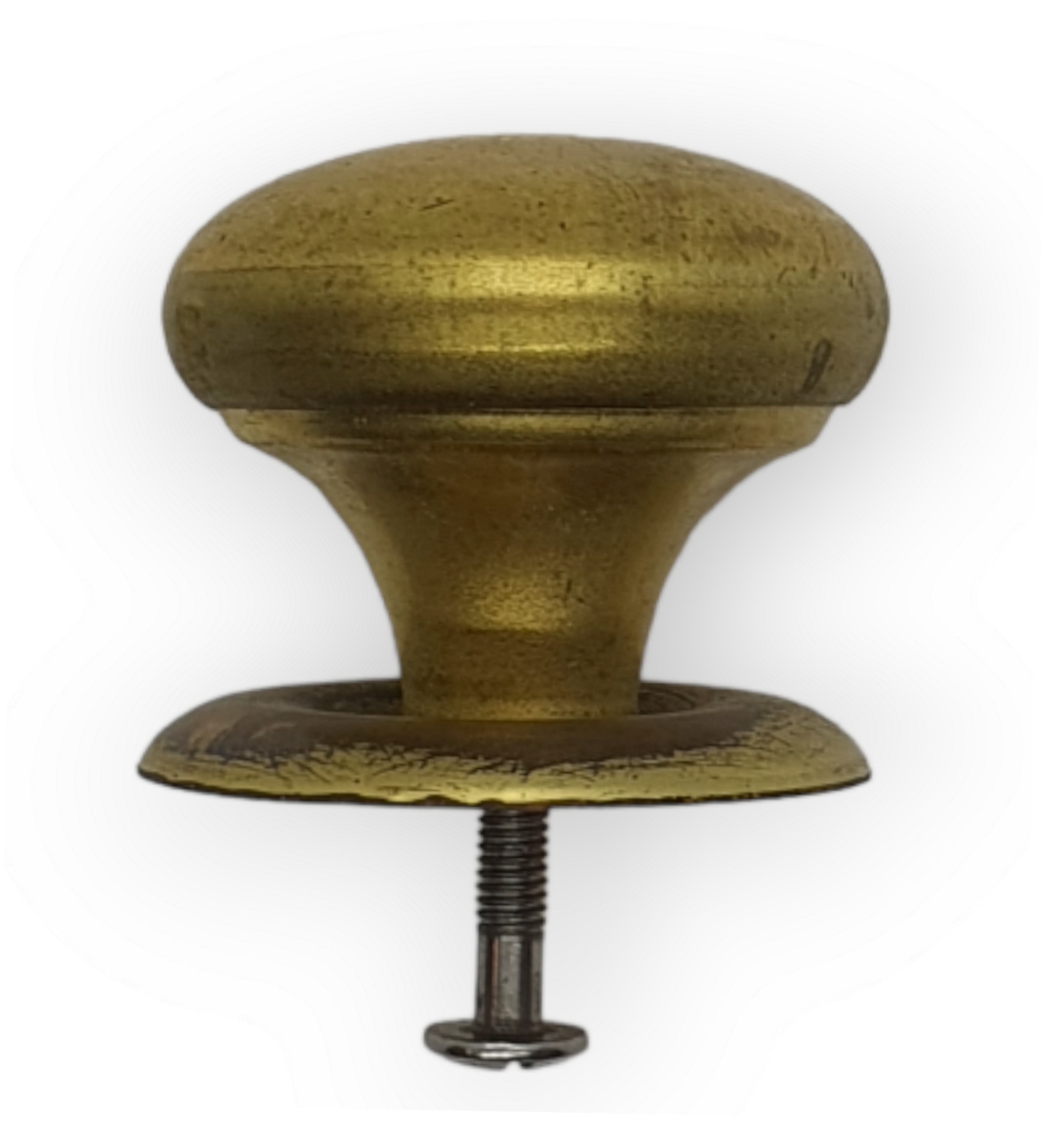 Möbelknopf Art. 4138 Messing roh Ø ca.38mm