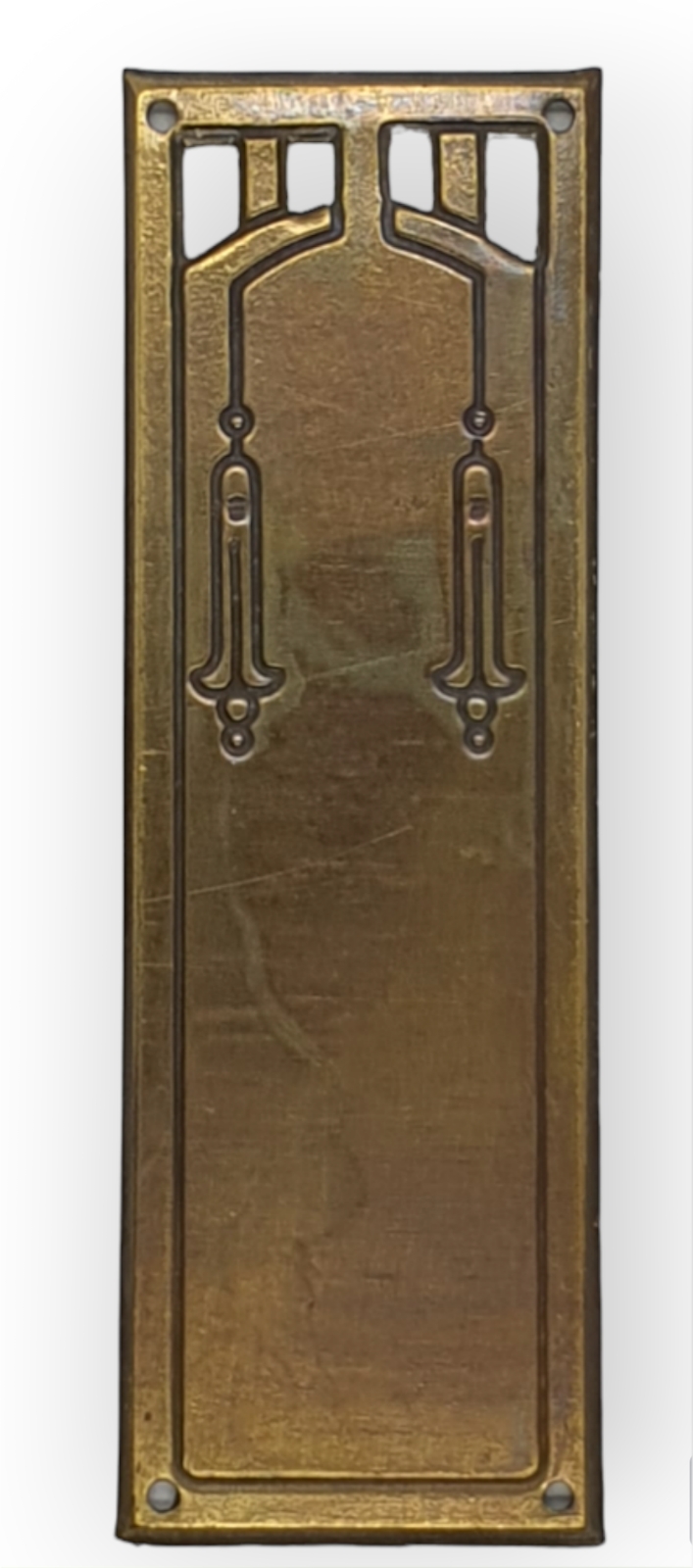 Beschlag blind ca.97*33mm,  Art..1552p Messing brüniert, B Art