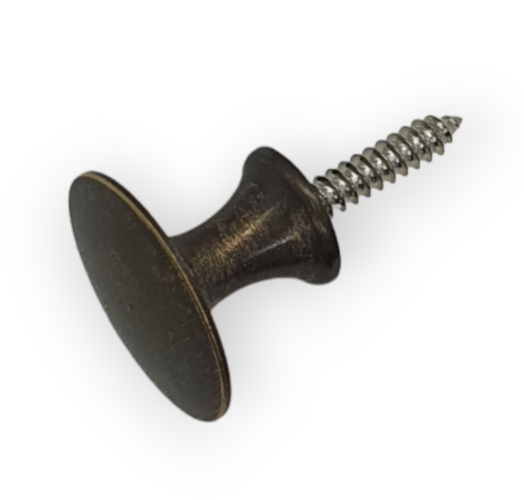 Möbelknopf Messing patiniert Ø ca.25mm, Art 4225p