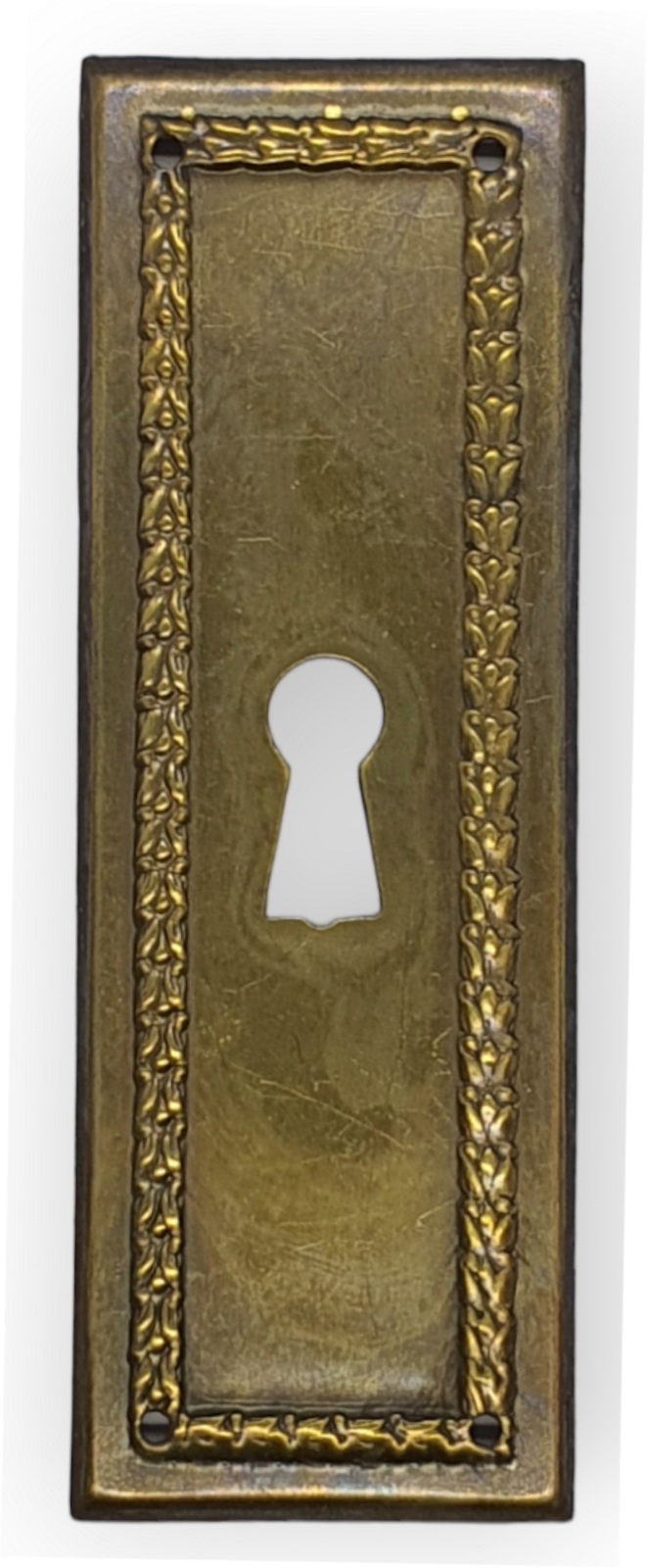 Beschlag Messing brüniert ca.95x35 mm, Art.11501