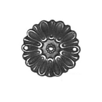Rosette Art. 3435  Messing ca.Ø 35mm - Auslauf-Artikel!