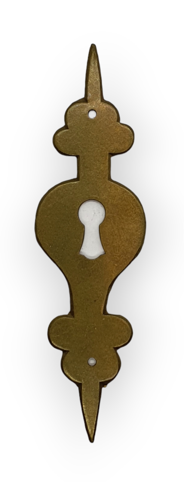 Beschlag Art. 1294 in Messing patiniert, ca. 35*121mm