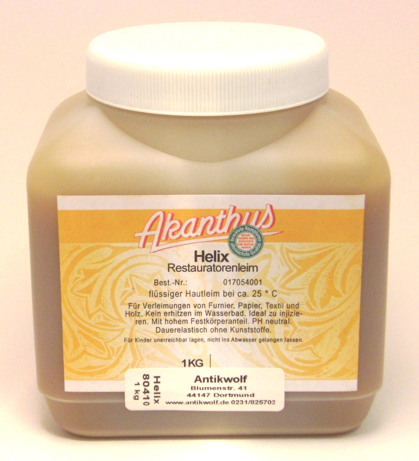 Helix flüssiger Knochenleim 500 g, Artikel 80450
