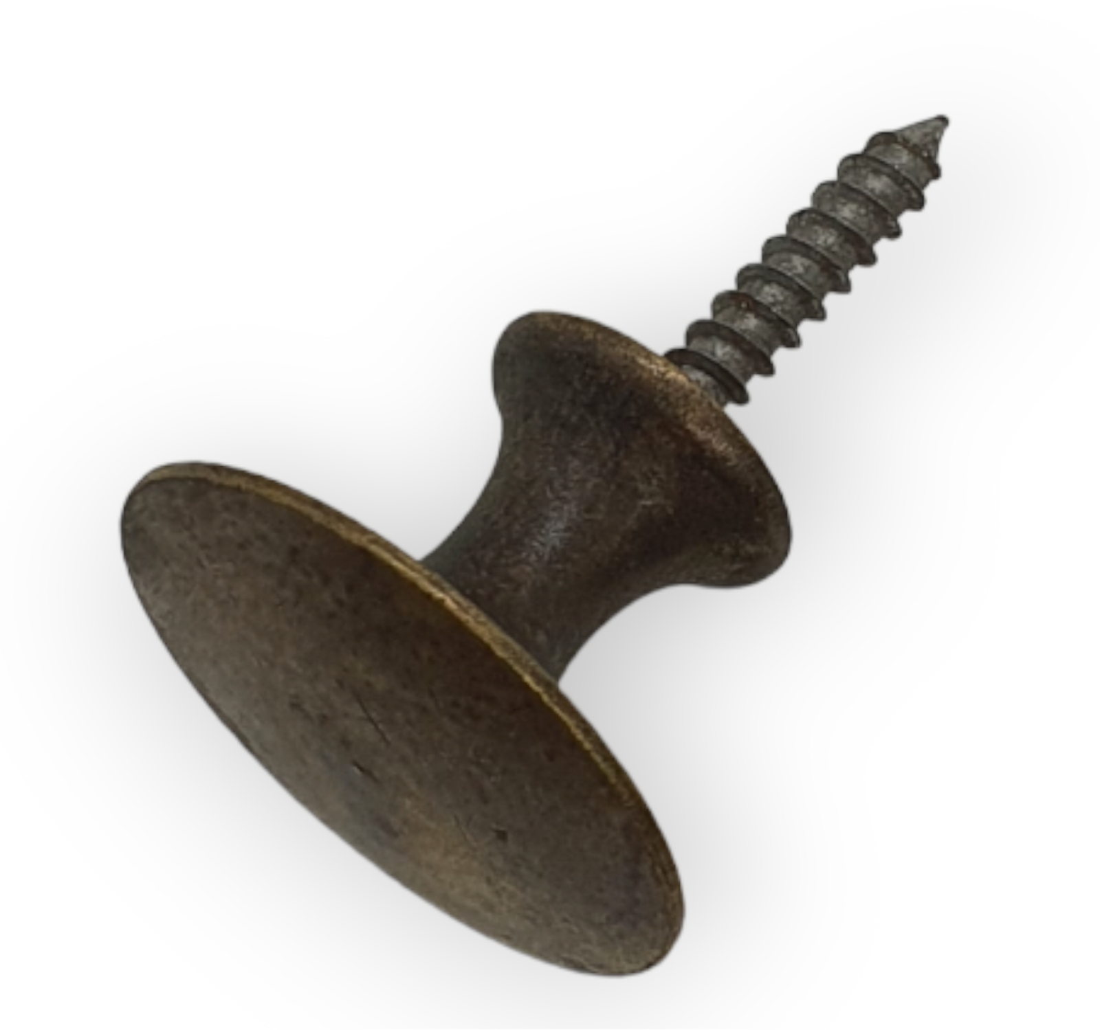 Möbelknopf Messing patiniert Ø 30mm, Art.4230p