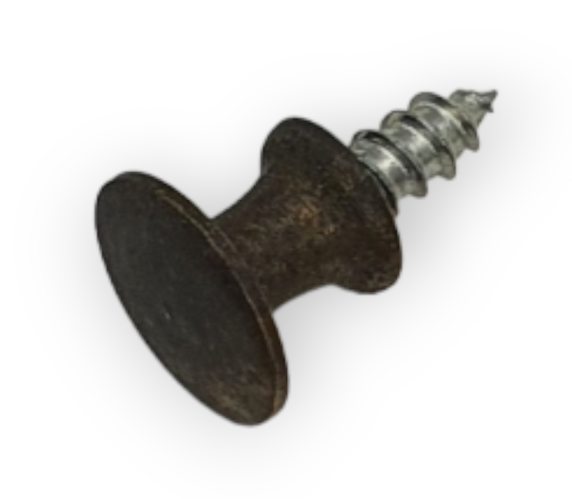 Möbelknopf Messing patiniert Ø ca.12mm, Art.4212p