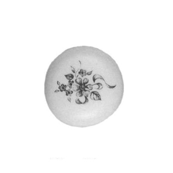 Möbelknopf Porzellan mit blauem Dekor ca.Ø 35mm, Art.43535 - Auslauf-Artikel!!!