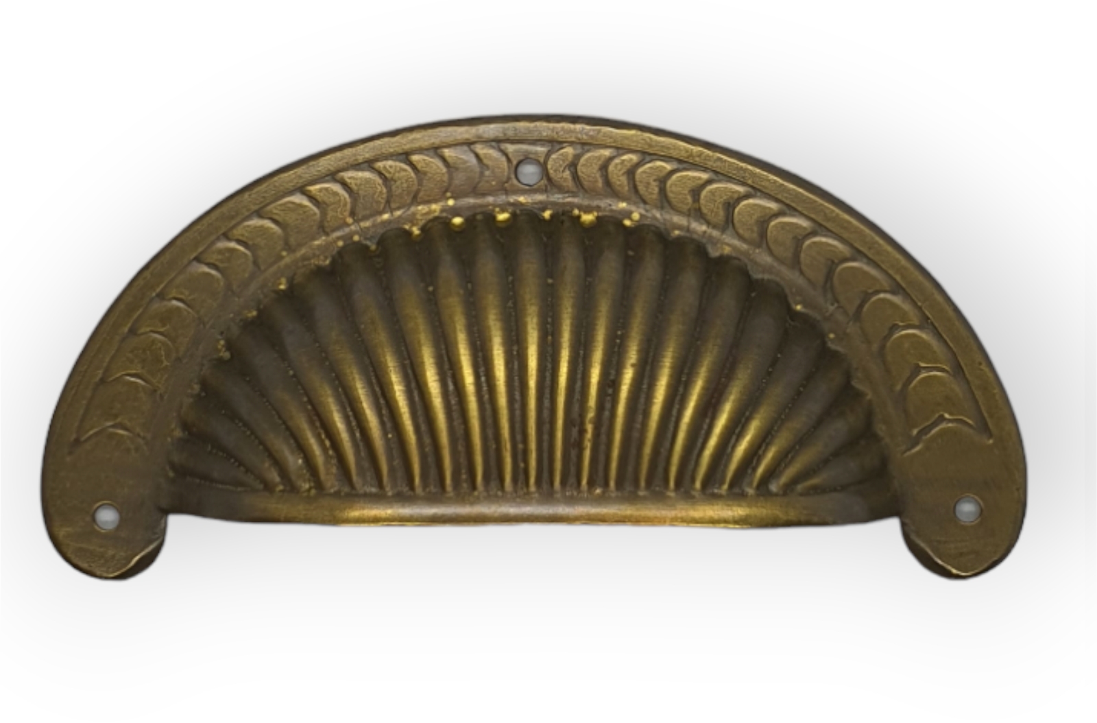 Muschelgriff Messing ca. 90*40mm, Art.1610