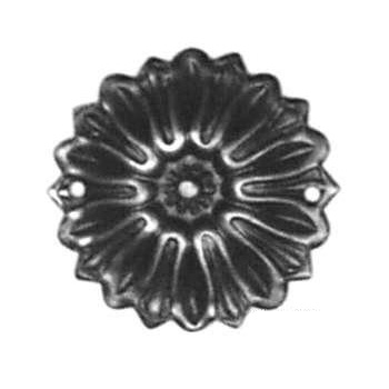 Rosette Art. 3443  Messing ca.Ø 43mm - Auslauf-Artikel!