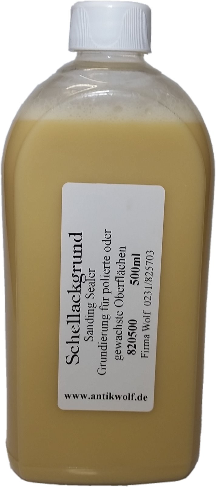 Schellack-Grund Sanding Sealer Grundierung Porenfüller, Art.821000 - 1 Liter