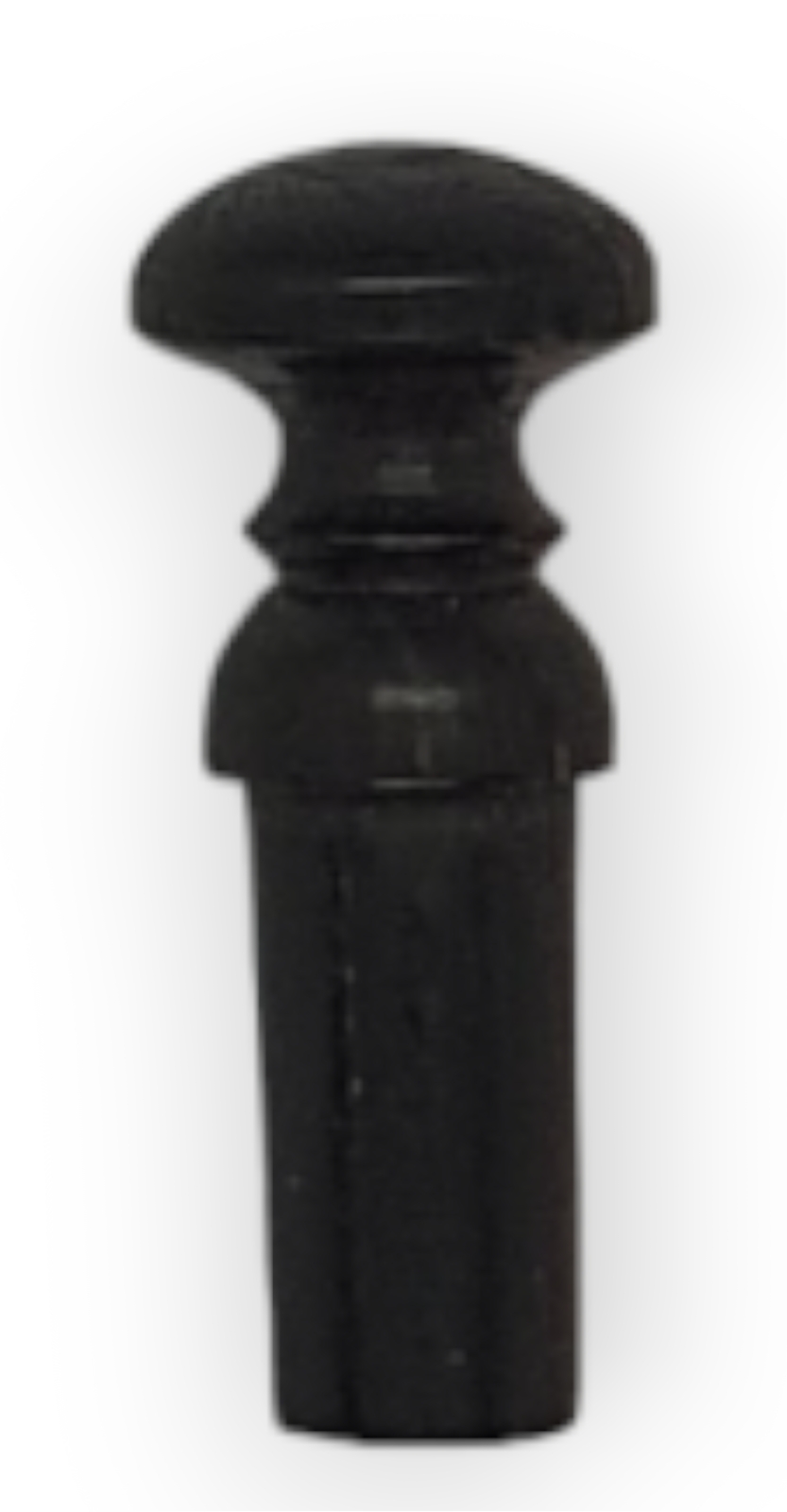 Möbelknopf Art. 41009  Hornknopf schwarz, Ø ca.9mm 