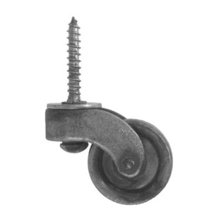 Möbelrolle Sesselrolle - 33mm Rolle, Ms patiniert
