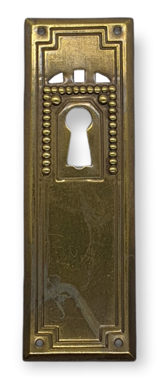 Jugendstil Beschlag Messing patiniert, ca 98*34mm, Art. 1560
