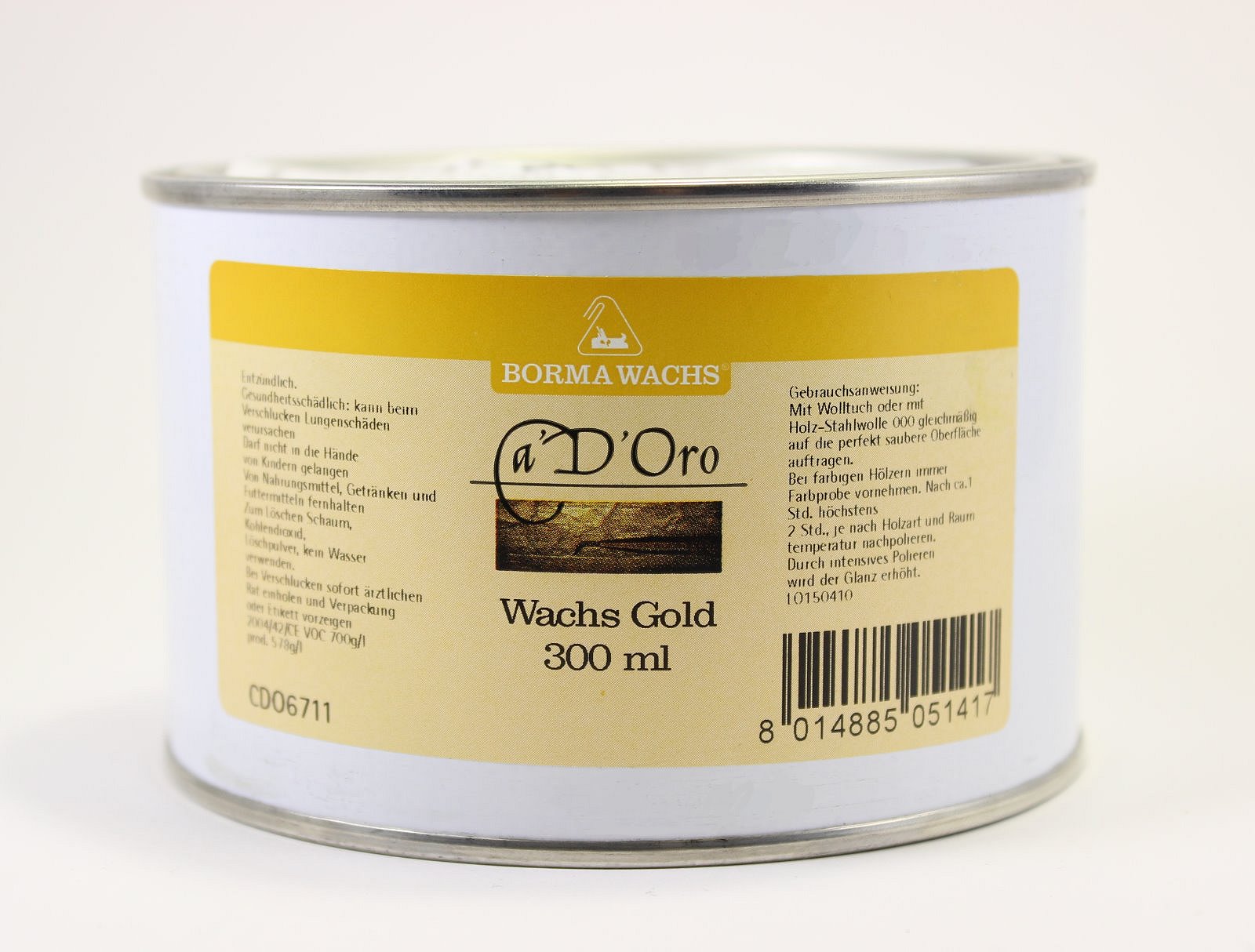 Goldwachs gold 300ml, Artikel 8307neu