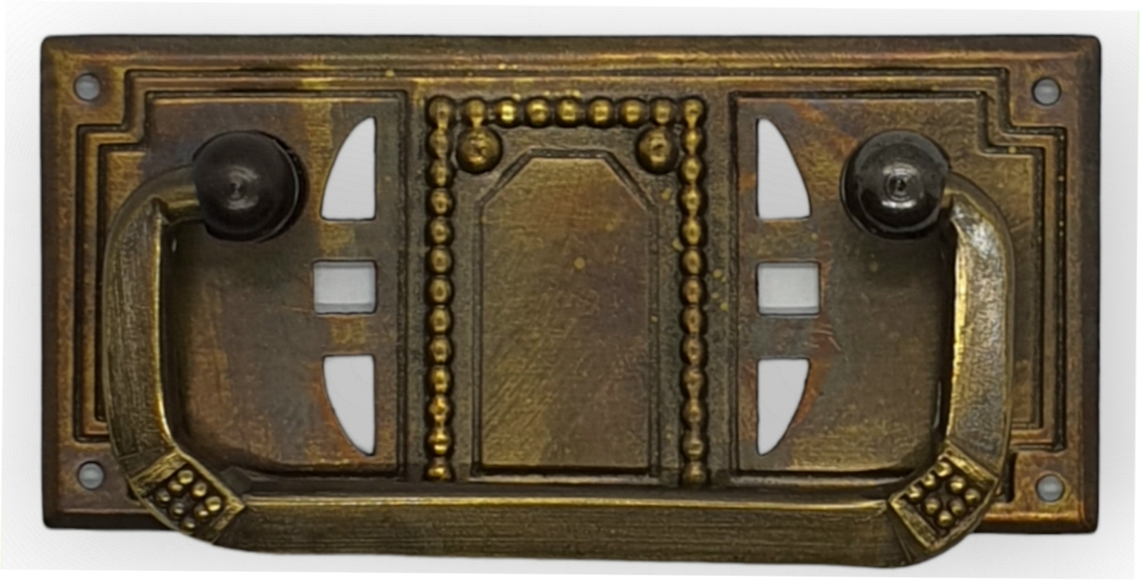 Jugendstil Beschlag ohne Loch, ca. 40*85 mm, Art.1576