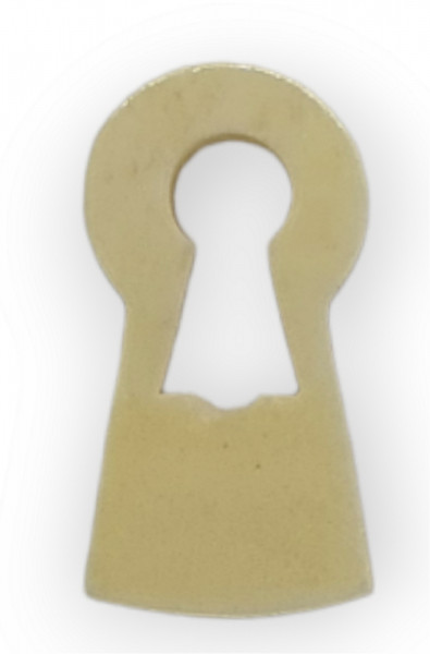 Einlass- Bein-Schild Art. 2016 Maße ca 30*20mm Schlüsselloch-Rahmen
