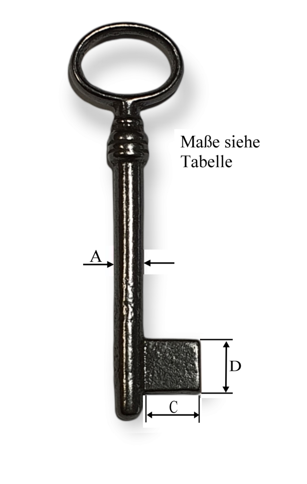 Schlüssel Rohling, Art 5034, Möbelschlüssel, Schlüssel